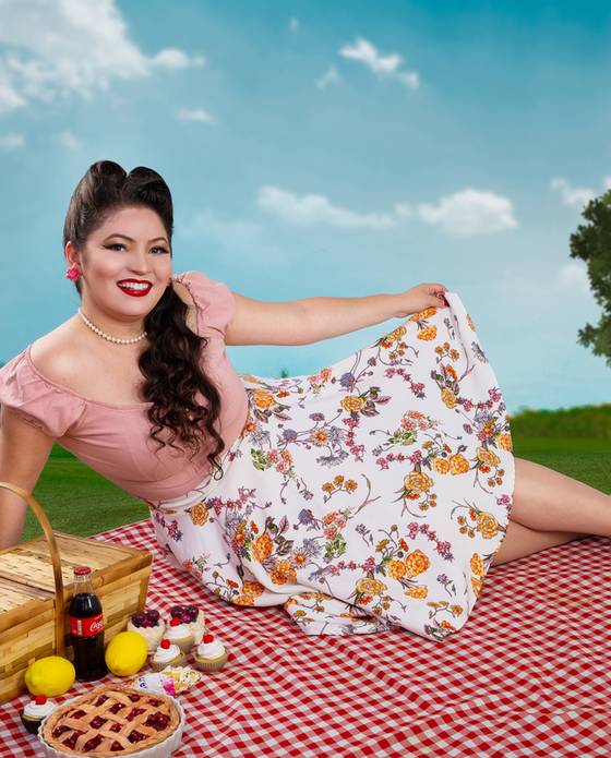 Piquenique de Flores & Frutas Fabiana