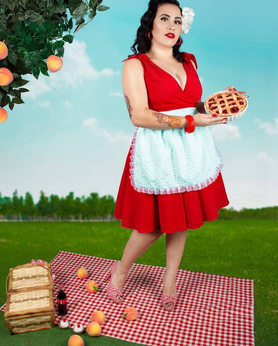 Piquenique de Flores & Frutas Rhayssa