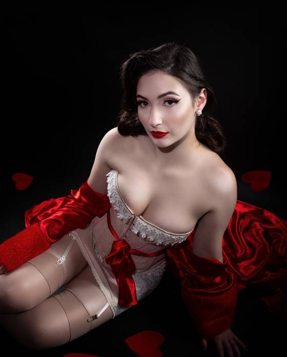 Lingerie de Becky - Ensaio inpirado no dia dos namorados/Valentine's Day