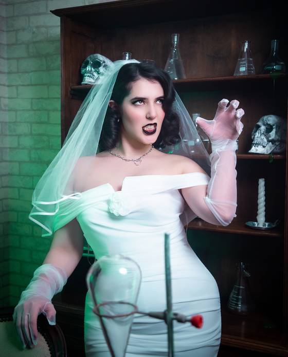 Halloween (sazonal) de Carol Carmin - Halloween 2025 - A noiva do franskstein