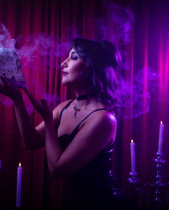 Halloween (sazonal) de Halloween Beth Strack - Elvira + Vampiros