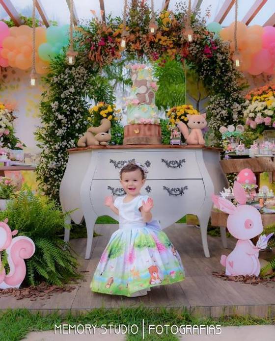 Festa Infantil Menina  de Bosque da Elisa 