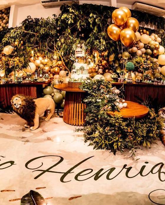 Festa Infantil Menino  de Safari do João Henrique 