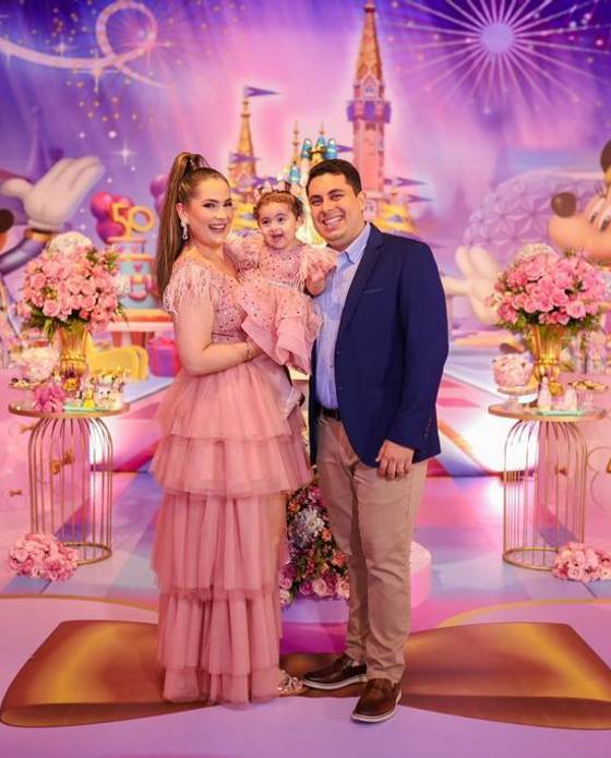 Festa Infantil Menina  de Mundo Disney de Eva 