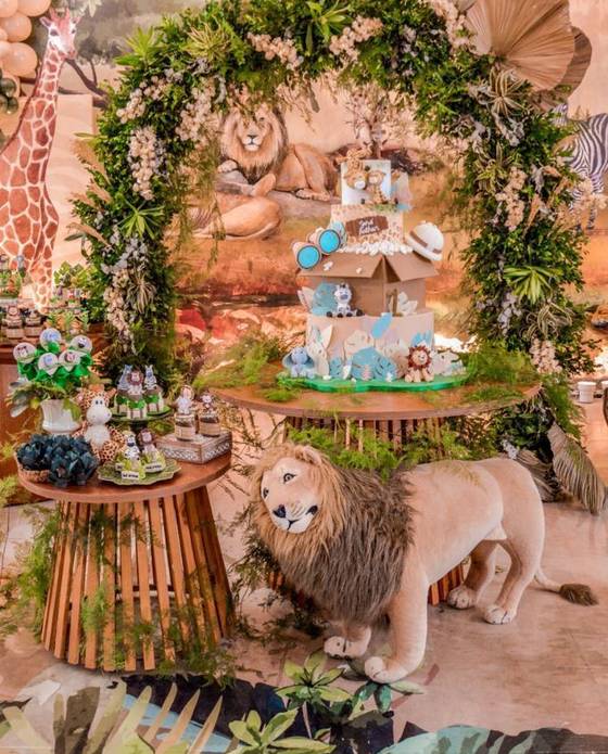 Festa Infantil Menino  de Safari do José Arthur 