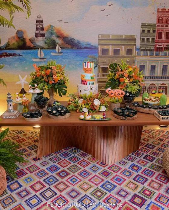 Aniversário feminino  de Festa Bahia- Emeline 