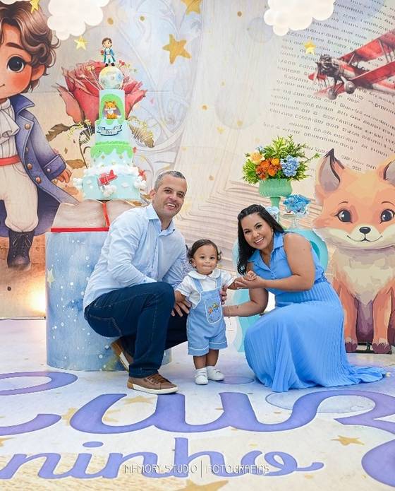 Festa Infantil Menino  de Pequeno Príncipe Luiz 