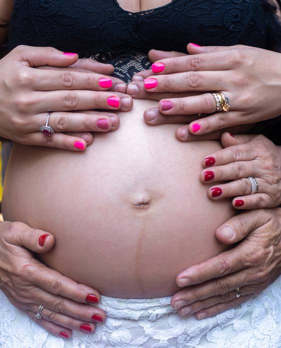 Gestantes de A espera de Helena