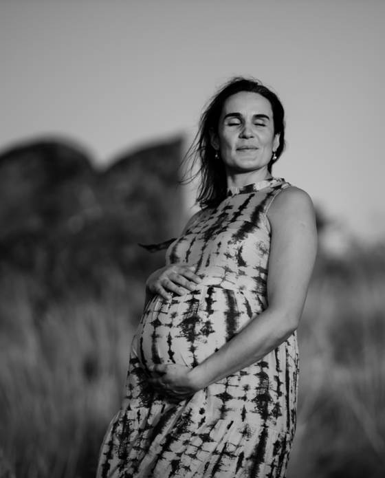 Grávida de Sessão de Grávida - Lúcia & Pedro