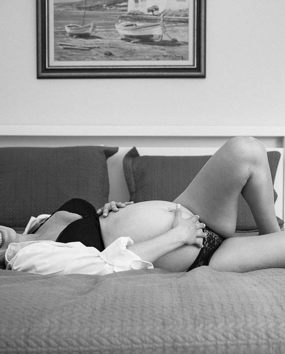 Ensaio Gestante de Karita