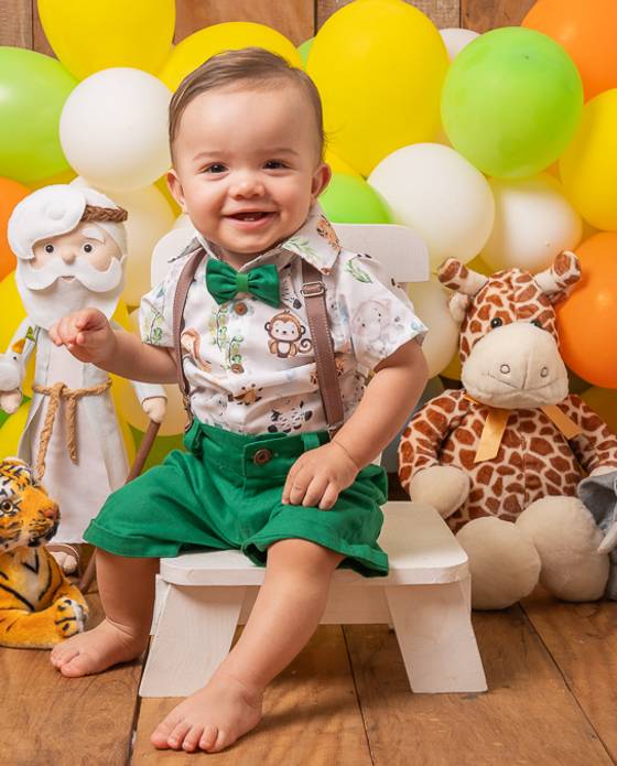 Smash the cake de Pedro 01 Ano