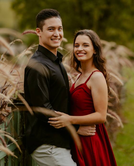 Pré-Wedding de Ensaio Pré-Wedding | Priscila e Thiago no Vale dos Ventos em Rio dos Cedros - SC