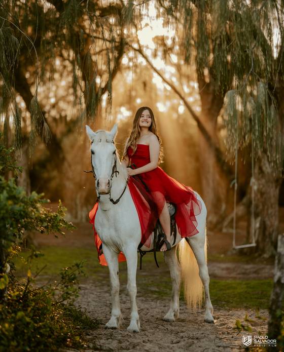 15 Anos de Ensaio de 15 Anos em Florianópolis com Cavalo na Praia do Moçambique | Priscila – Debutante