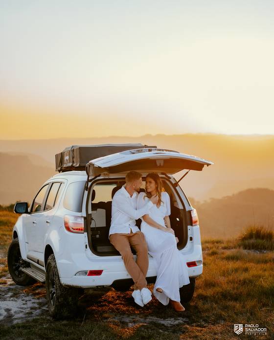 Pré-Wedding de Ensaio Pré-Wedding em Rancho Queimado | Tainá e Leandro no Morro Alto da Boa Vista – Serra Catarinense