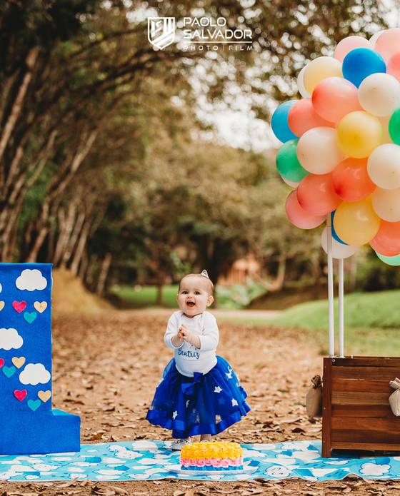 Sessões de Ensaio Smash The Cake em Timbó | Beatriz