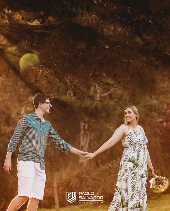 Pré-Wedding de Ensaio Pré-Wedding na Cachoeira Formosa | Karina & Rafael