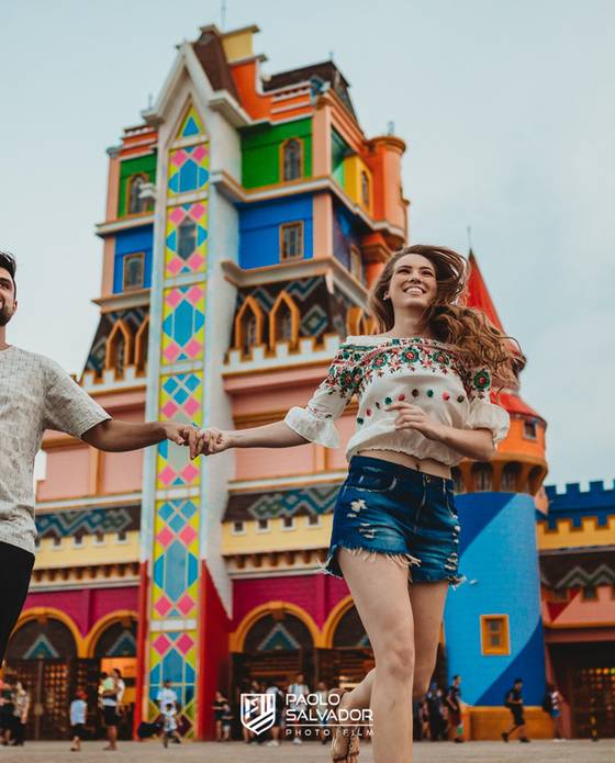 Pré-Wedding de Ensaio Pré-Wedding no Beto Carrero | Emili & Estevan