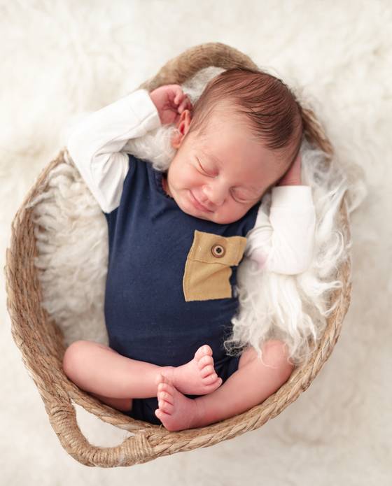 Newborn de Newborn do Levi