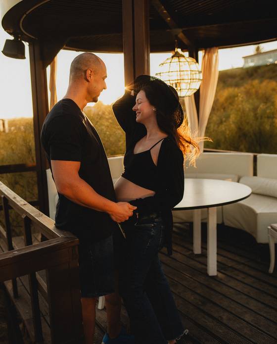 Pregnant Session of Doce espera - Matteo