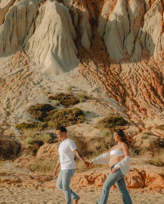 Pregnant Session of Gravidez - Ariene & Bryann