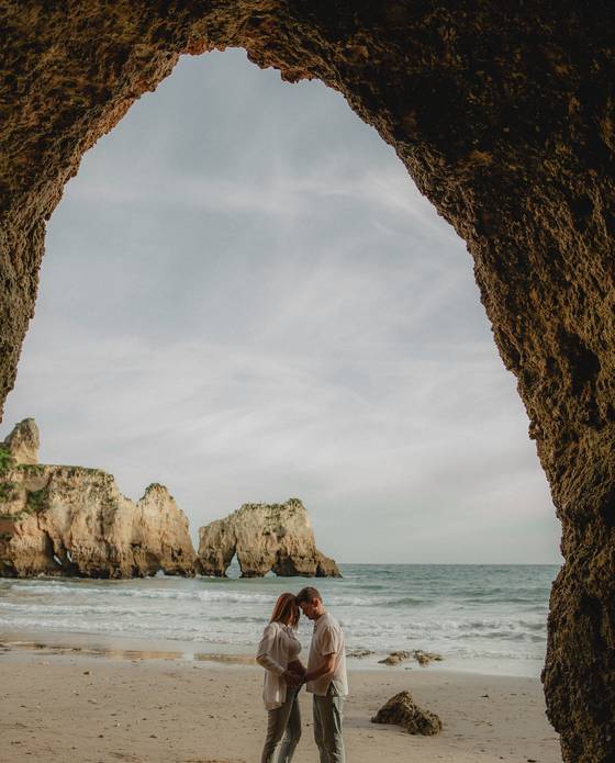 Pregnant Session of Gravidez - Isabel & José Antonio