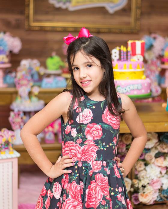 Aniversários de Luíza - 8 anos