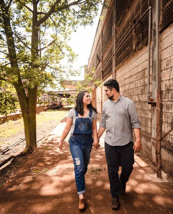 Ensaio de Mayumi e Alisson