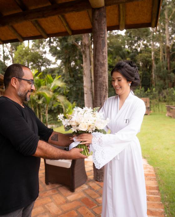 QUINTA DA CANTAREIRA de TALITA + MARCELO Entrega do Buque