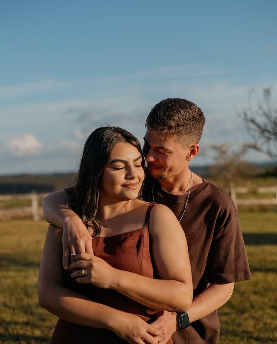 Casal de Isabelly e Kayke