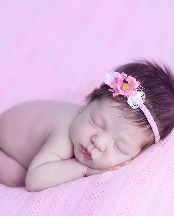 Newborn de Luiza 10 dias