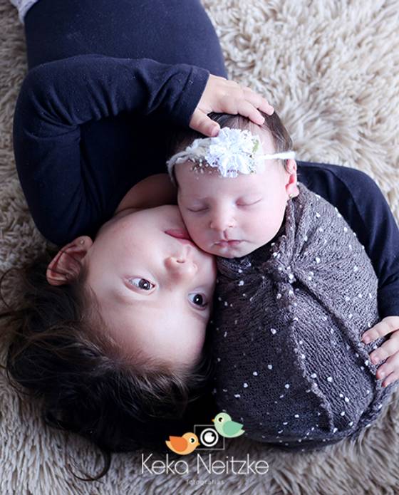 Newborn de Giovana 11 dias