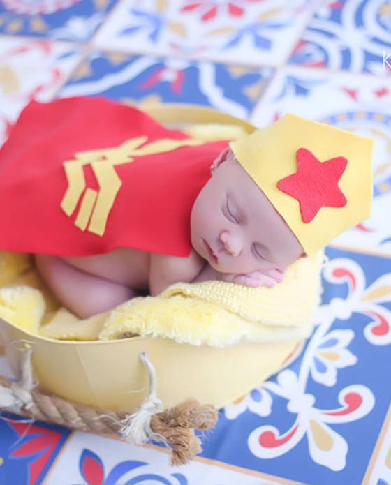 Newborn de Lívia 7 dias