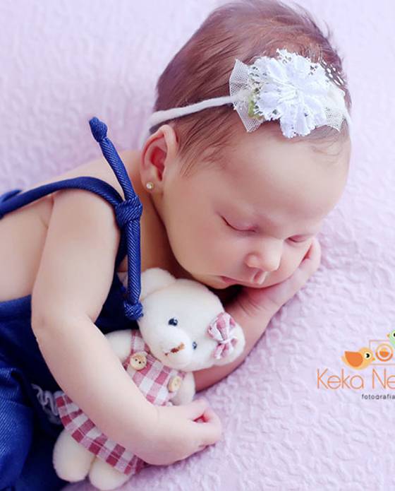 Newborn de Manuela 16 dias