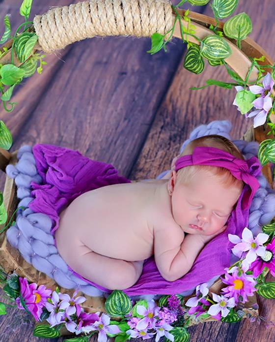 Newborn de Luana 16 dias