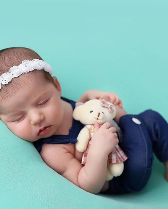 Newborn de Maria Eduarda 14 dias