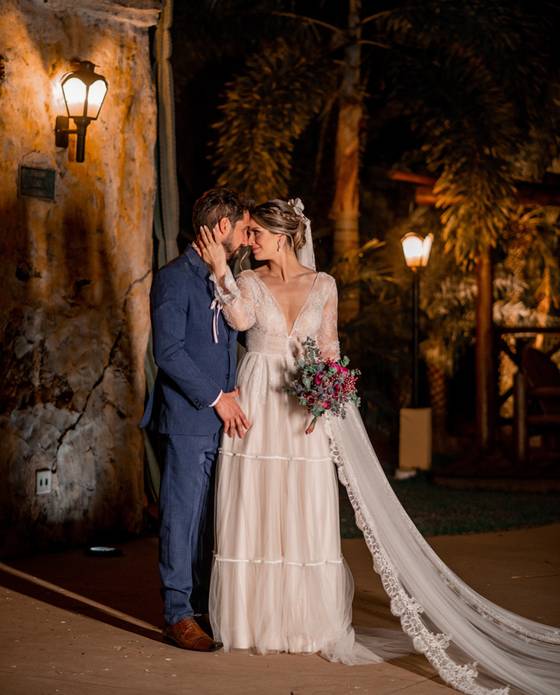 Casamentos  de Ivanize e André