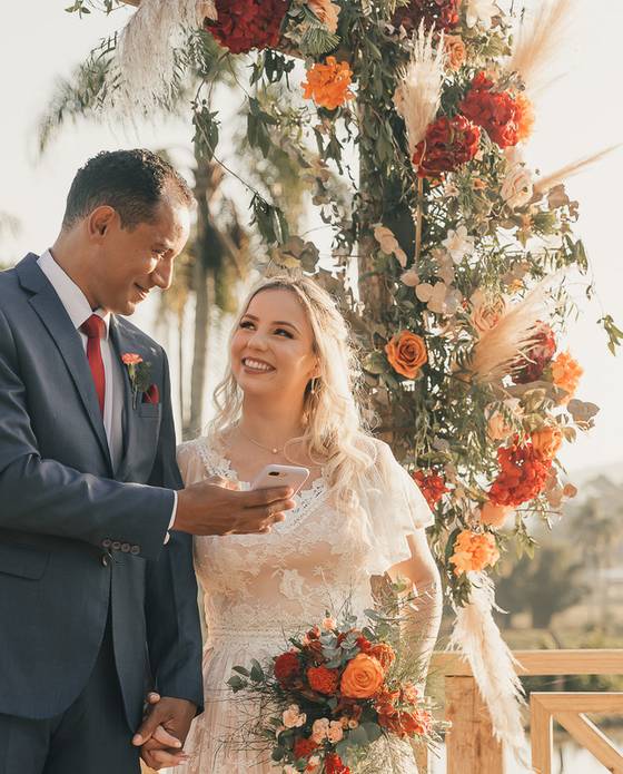 Casamento de Valéria e Henrique