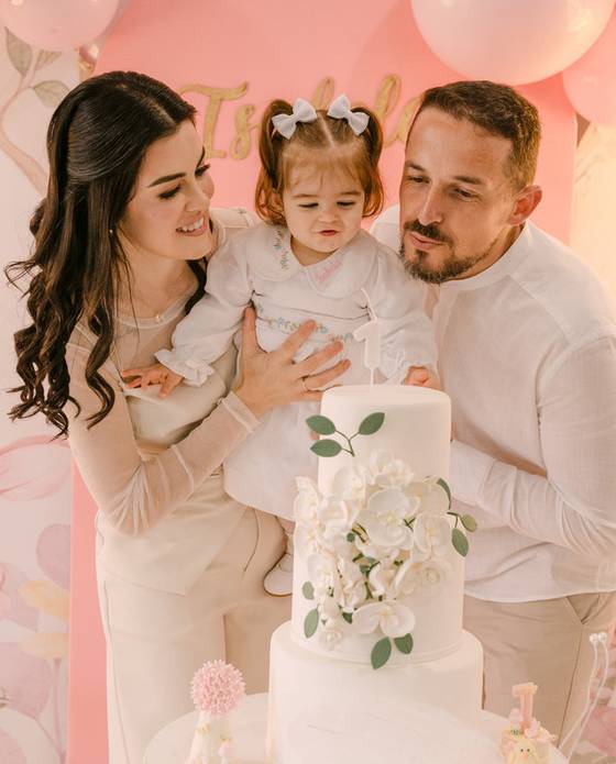 Estúdio Schmitt de 1 ano da Isabela