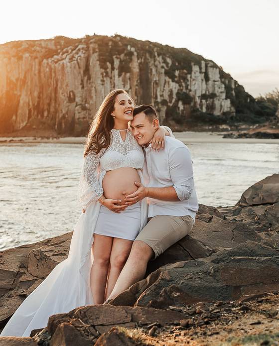 Ensaio de Gestante de A Espera do Enzo