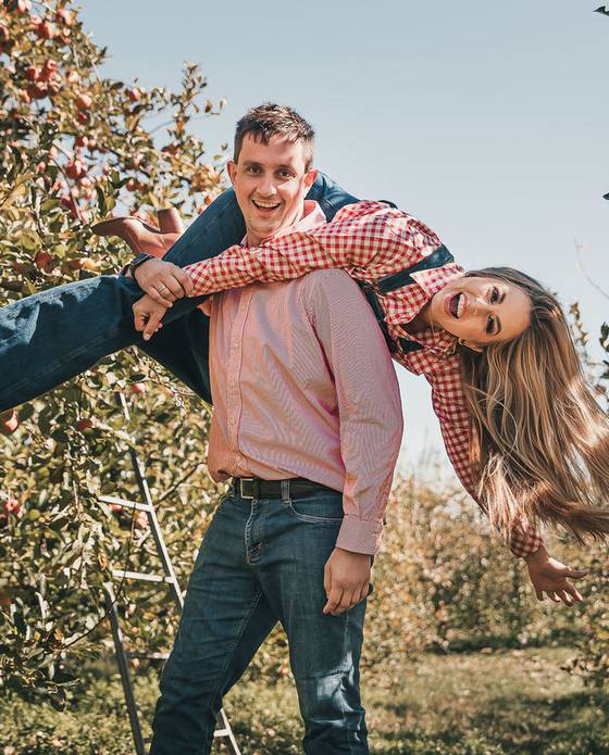 Ensaio de Casal de Julie e Wilson