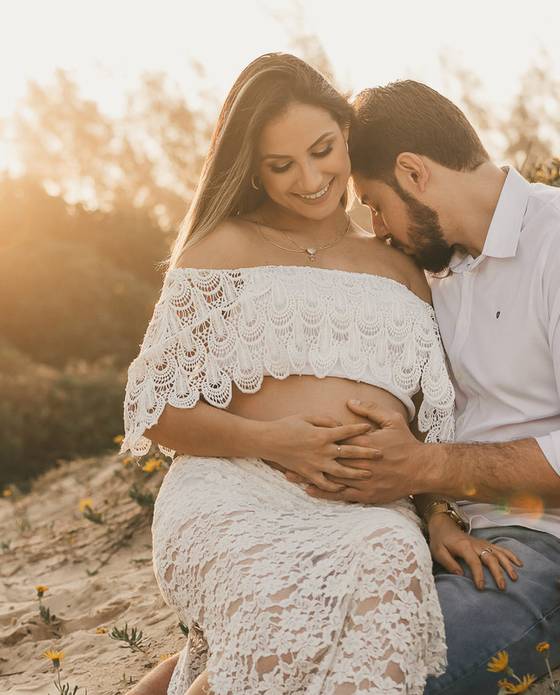 Ensaio de Gestante de A Espera da Isabela