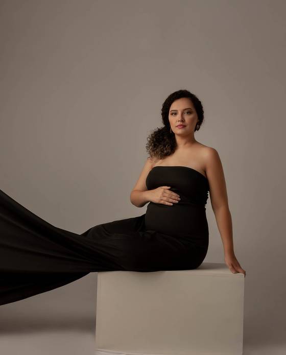 Gestante de A doce espera da Aurora