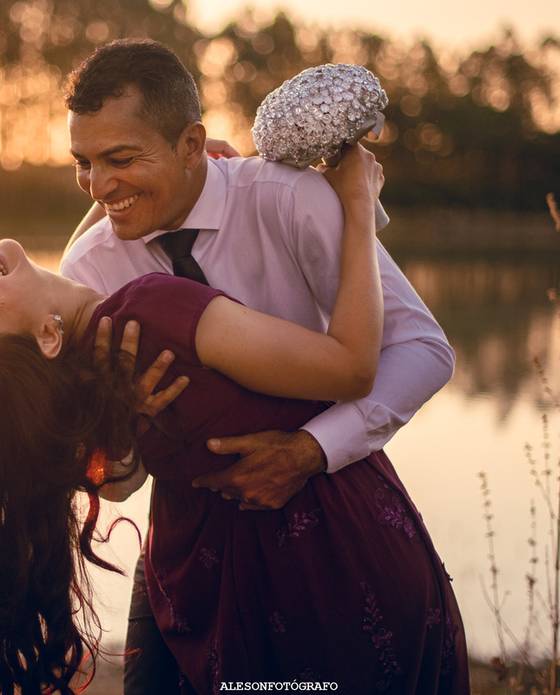 Ensaios Pré-Casamentos  de Ensaio de Casal - Raquel e Rogério