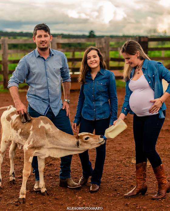 Gestantes de Vanessa e João Carlos - 