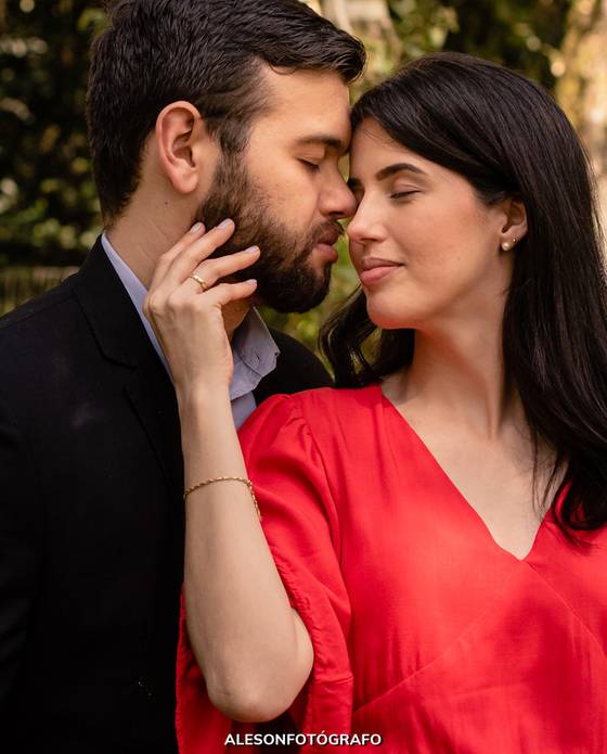 Ensaios Pré-Casamentos  de Dhessika e Juliano - Pré Wedding 