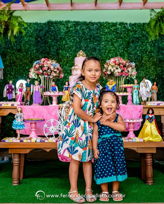 aniversário infantil de Aniversário Infantil | Júlia e Luana