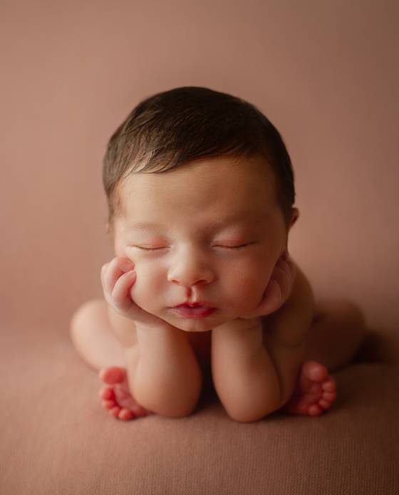 Recém-nascido de Maria Francisca