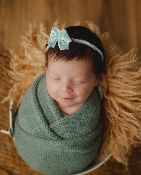 Recém-nascido de Camila