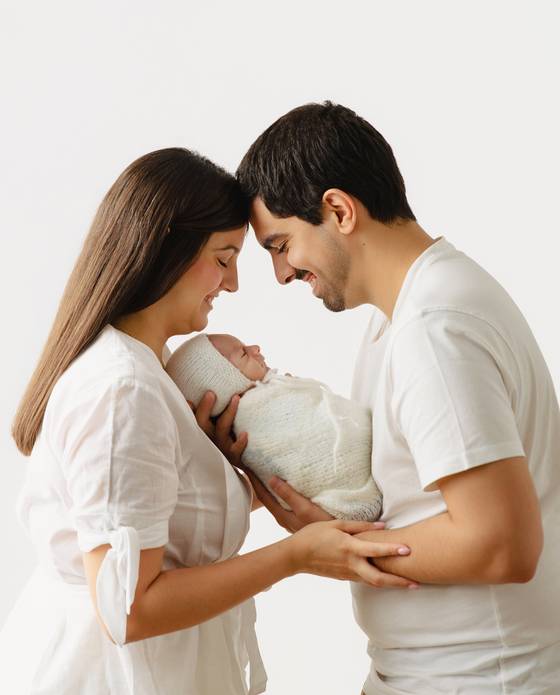 Recém-nascido de A Doçura do Manuel: Sessão Newborn em Estúdio