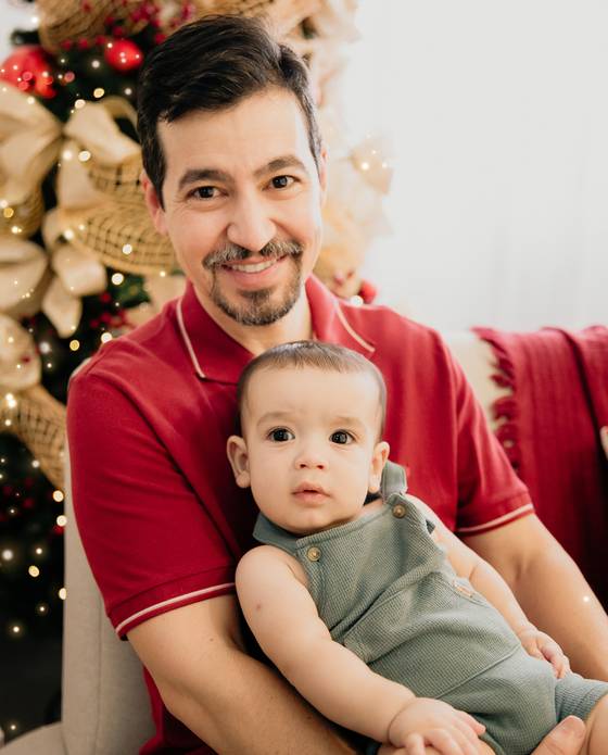 Natal 2025 de Ibrahim e papai